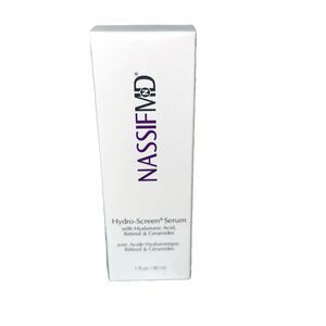 NASSIF MD Hydro-Screen Hydration Serum w/Hyaluronic Acid 1 fl oz New Sealed